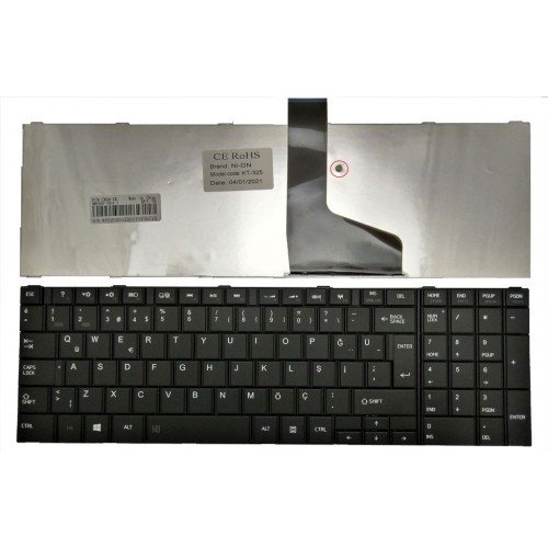 Toshiba MP-11B56TQ-528W Notebook Klavye (Siyah TR)