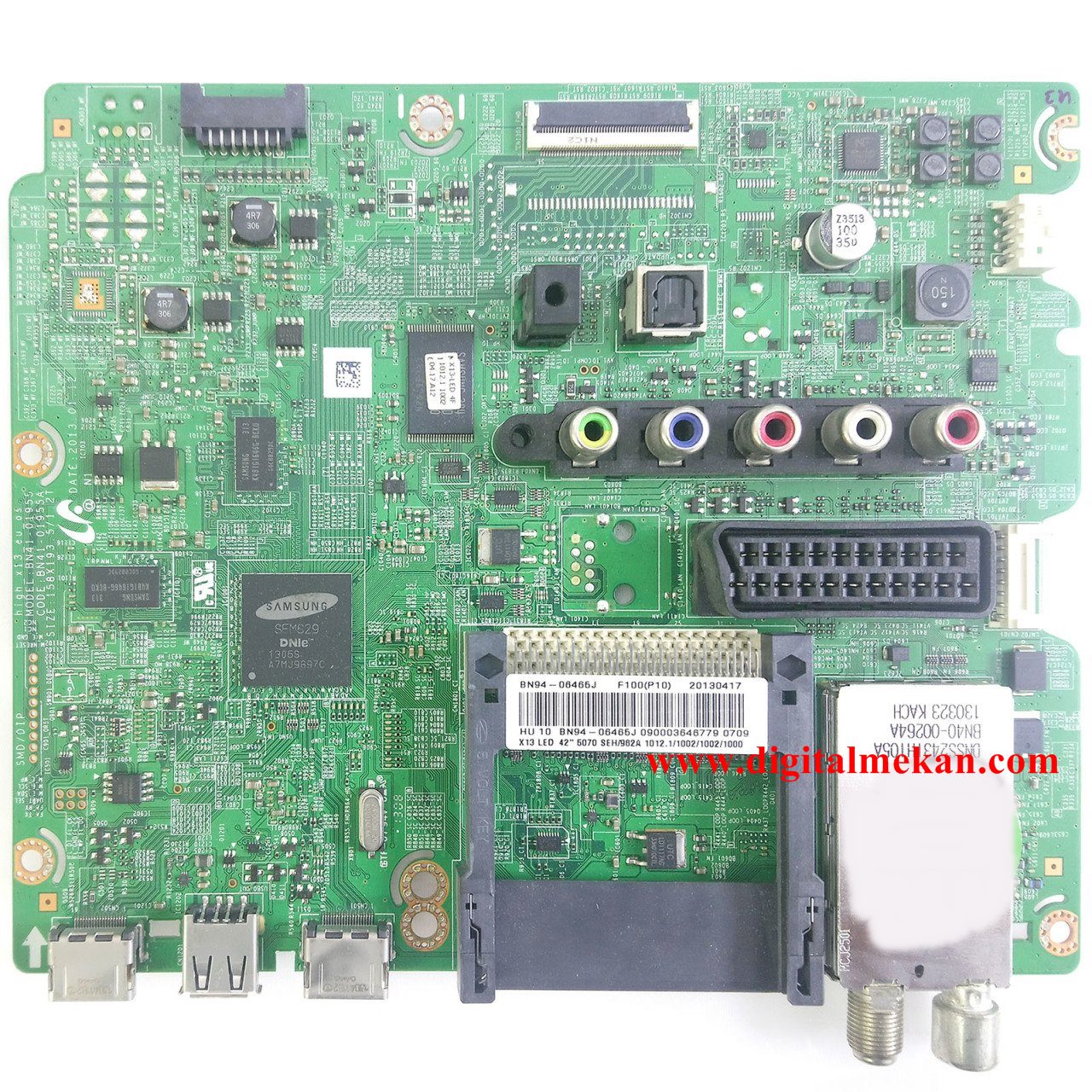 BN41-01955A BN94-06465J UE42F5070SS Samsung Anakart