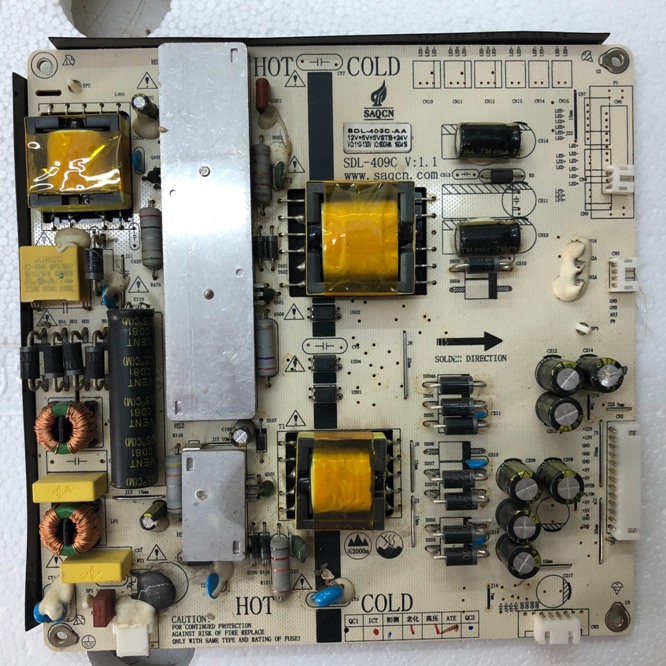 SDL-409C , V:1.1 SUNNY AXEN , LSC550HVN04 , AX055LVST59 , Power Board , Besleme Kart , PSU